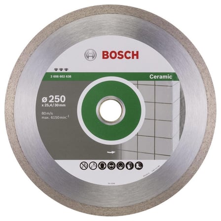 Bosch Best Kesim Seramik 250 mm Elmas Kesme Diski 2608602638